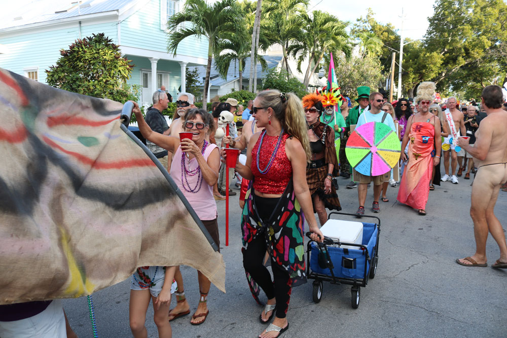 Masquerade March 2018 photo - Duval Street, Key West